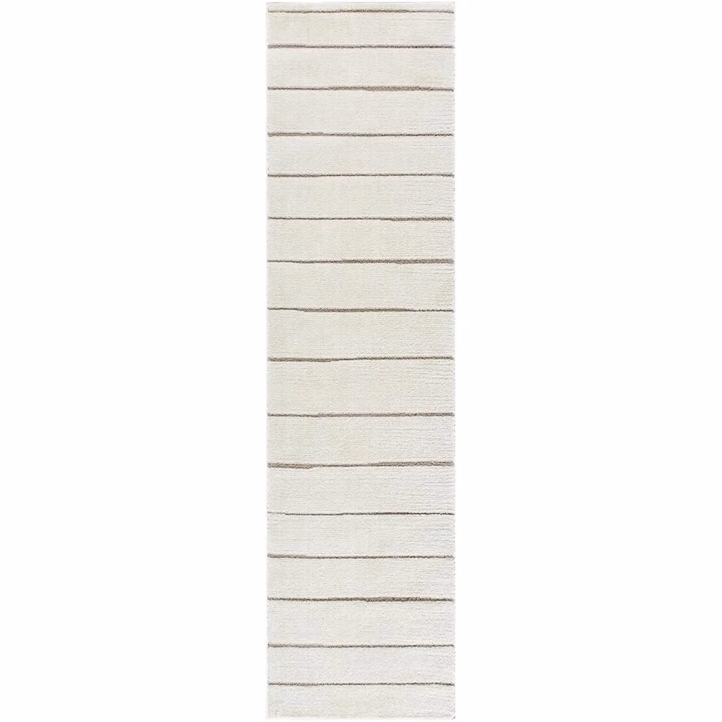 Livabliss PNW Home Cascade Modern High Pile Living and Dining Rug in Ivory and Brown, W: 200 cm, D: 275 cm – 2