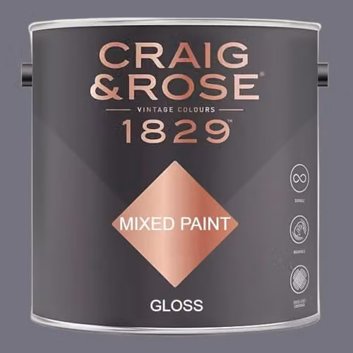 Craig & Rose 1829 Paint Stop Gloss Violet Slate, 2.5 l