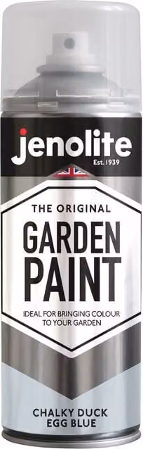Jenolite Matt Blue Weatherproof Multi-Surface Wood Paint Spray, 0.4 l