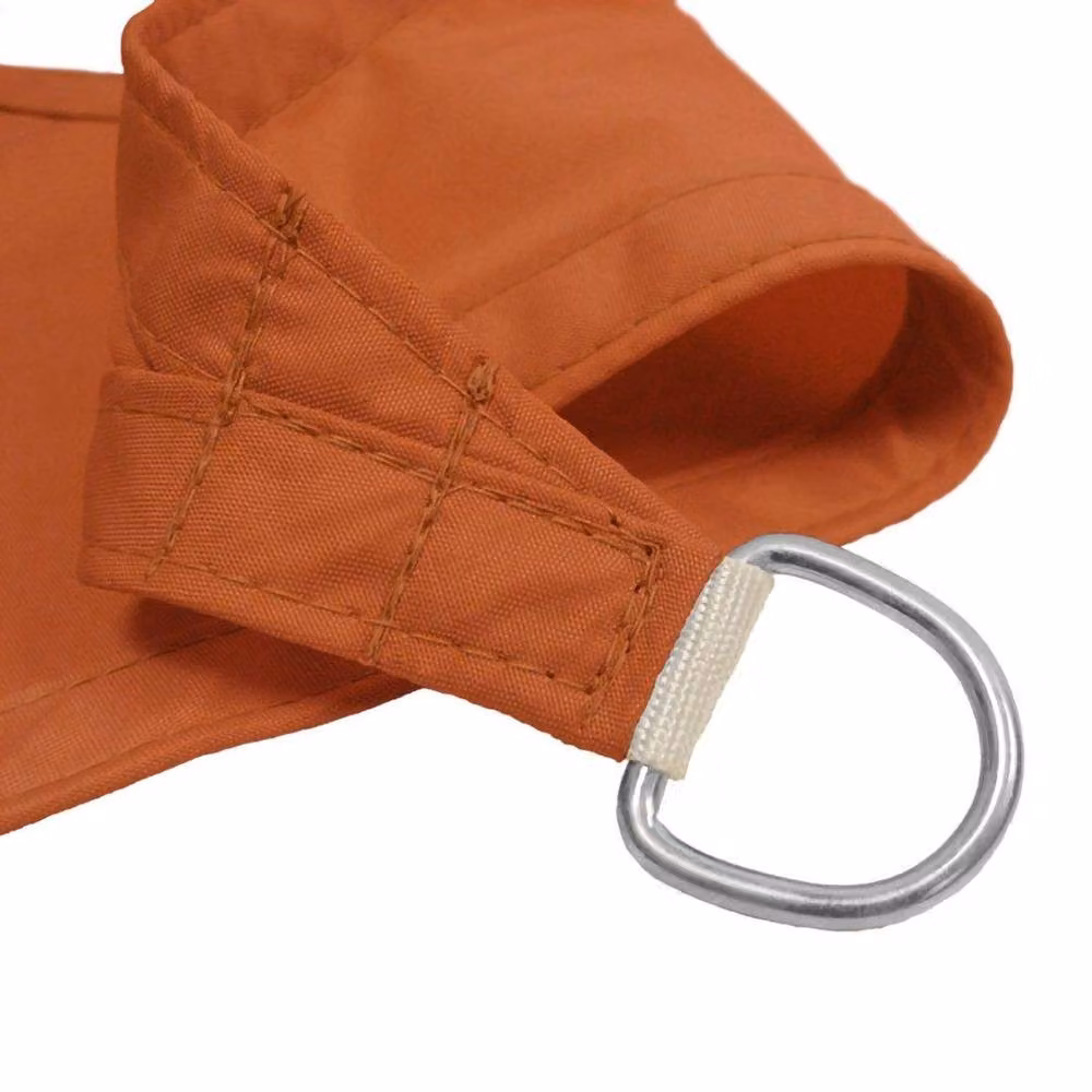 Primrose Terracotta Triangle Waterproof Patio Sun Shade Canopy with 98% UV Block and UPF 50+ Protection – 3