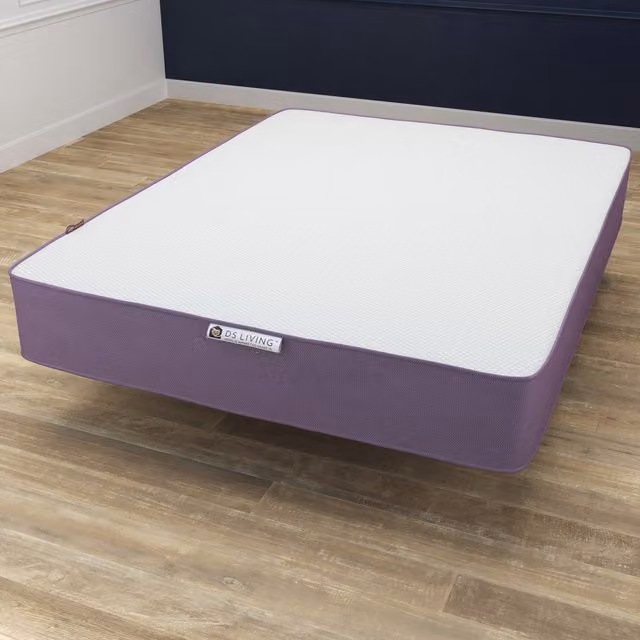 DS Living Iris Reflex Mattress, Purple, W/D/H: 120 x 200 x 19 cm