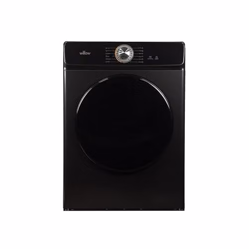 Willow W10TDB 10kg Vented Front Loading Tumble Dryer, Black