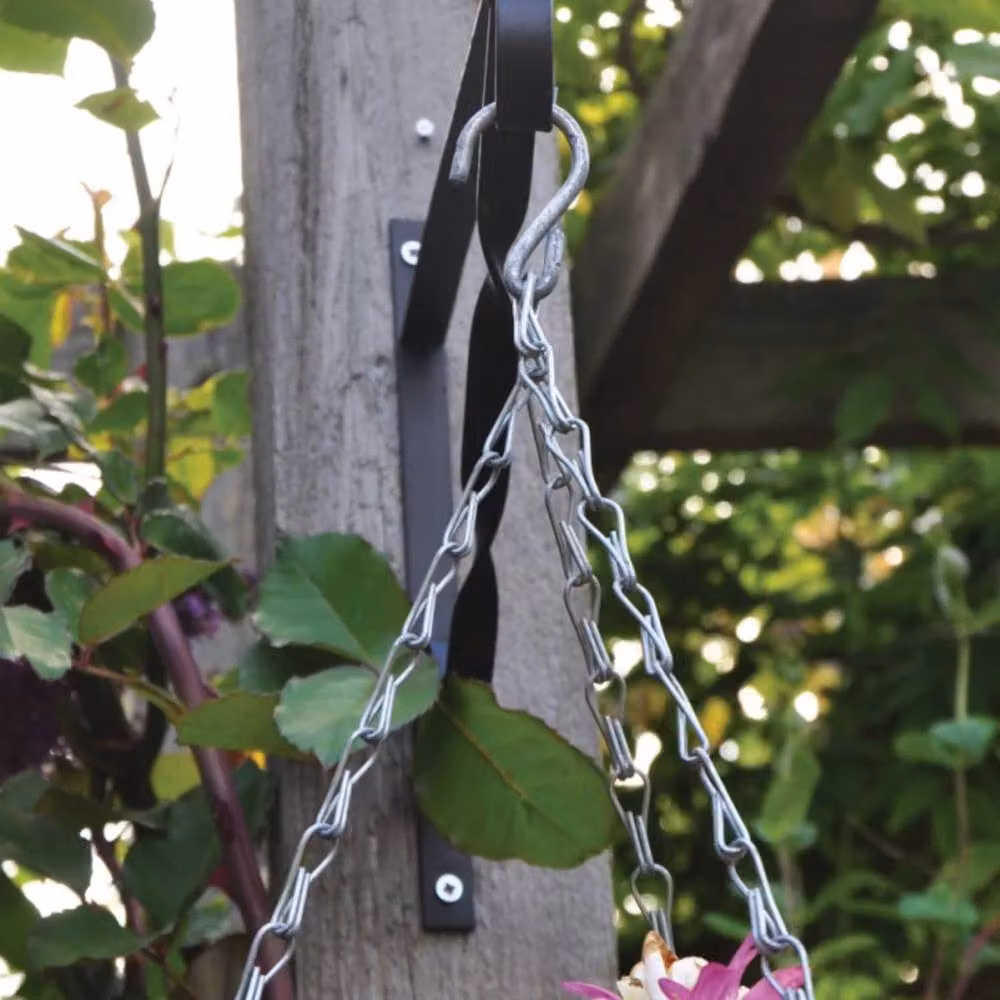Marco Paul 3 Way Silver Galvanised Metal Hanging Basket Chain – 2
