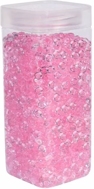KDMD Round Plastic Pink and Purple Beads, 7mm, 2 Pack (660g) – 1