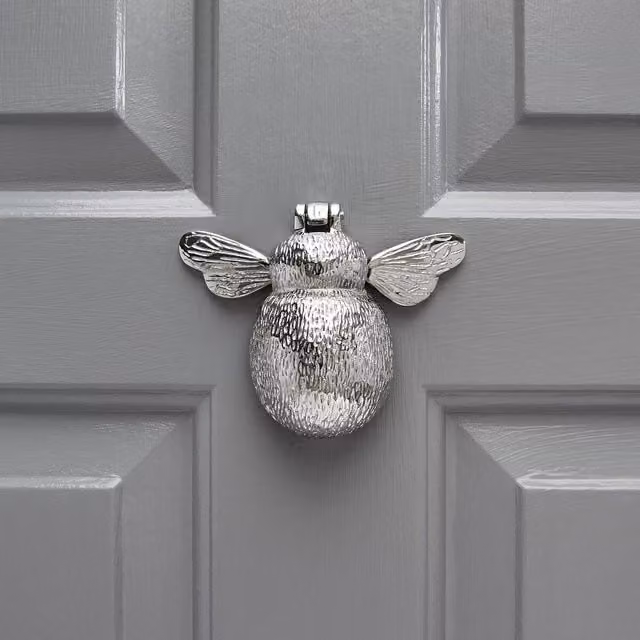 My Pretty Home Chrome Silver Brass Metal Wall Decor