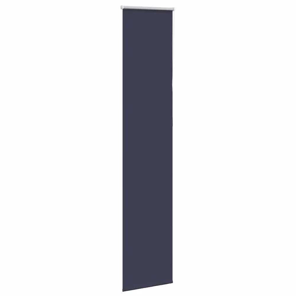 Berkfield Home Blue Blackout Roller Blind, Thermal Insulating Polyester, W: 45 cm, H: 210 cm – 3