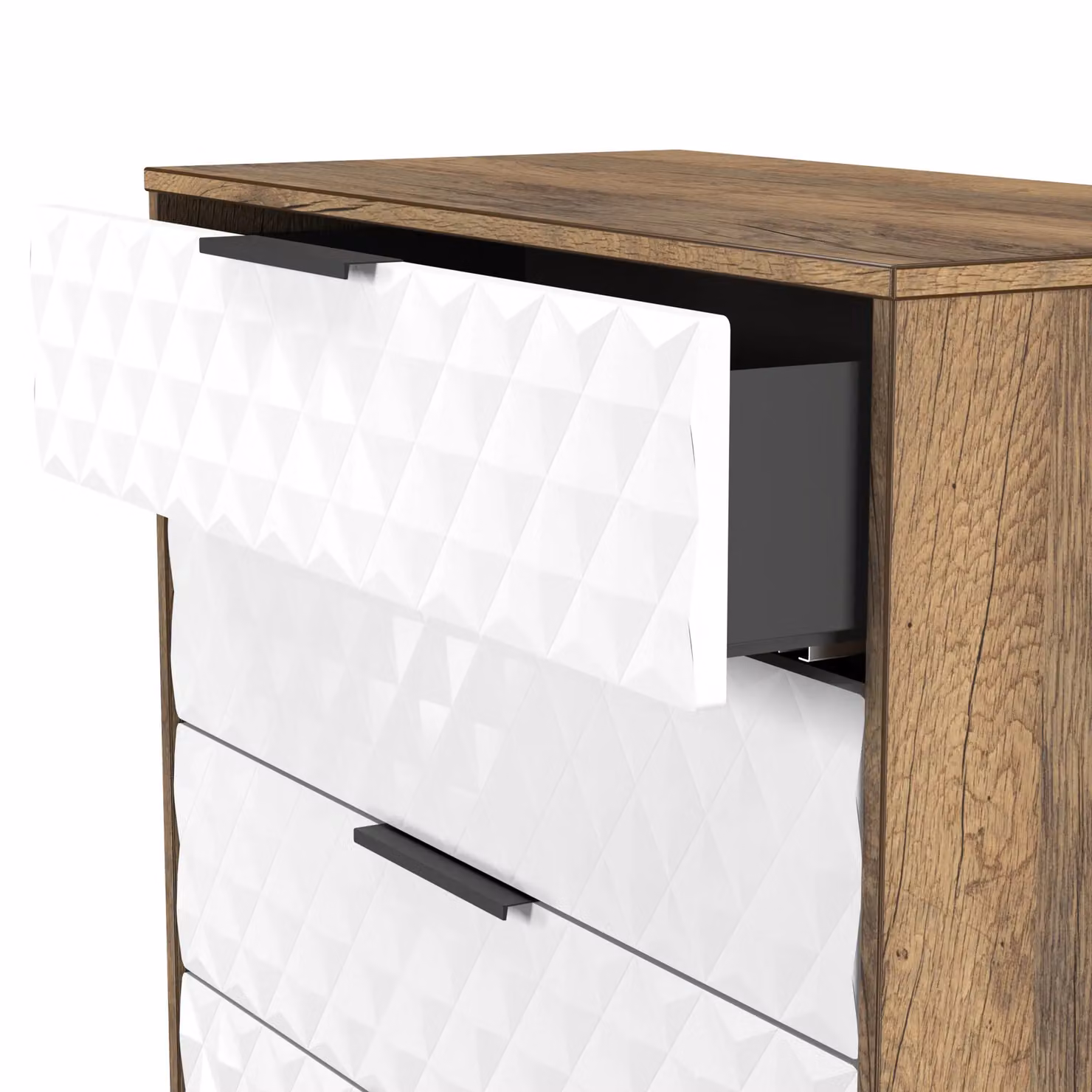 2 U Islay 5 Drawer Chest in White – 3