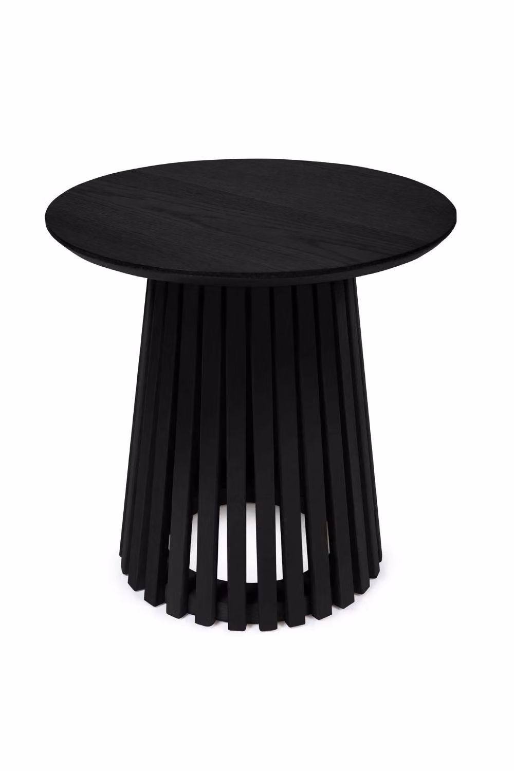 Julian Bowen Ollie Round Black Wooden Side Table – 2