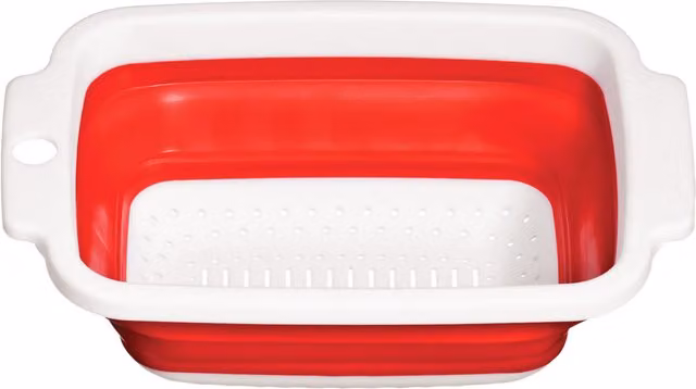Orsina Gold 20cm Tempered Glass Saucepan Lid with Steam Vent in Red