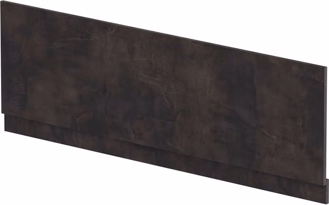 Balterley Edge/Power Straight Front Bath Panel and Plinth in Grey