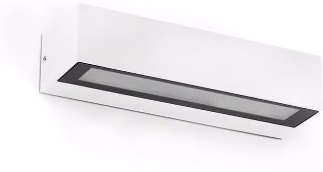 Faro Lako Integrated LED Up and Down Wall Light, White, 3000K Warm White, IP65