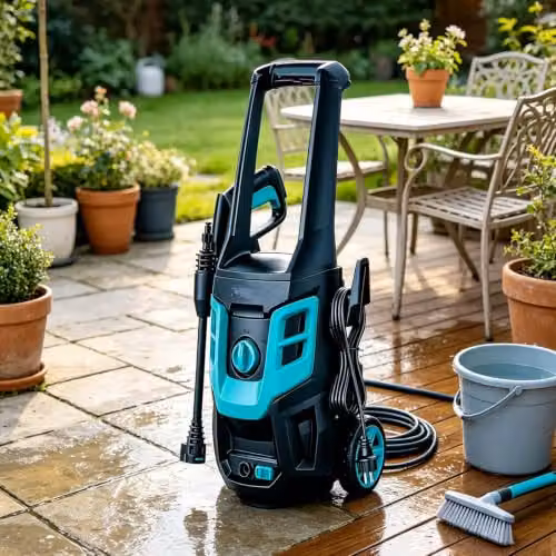 Gr8 Garden 1600W Pressure Washer 130 Bar Patio and Car Cleaner in Black – 6