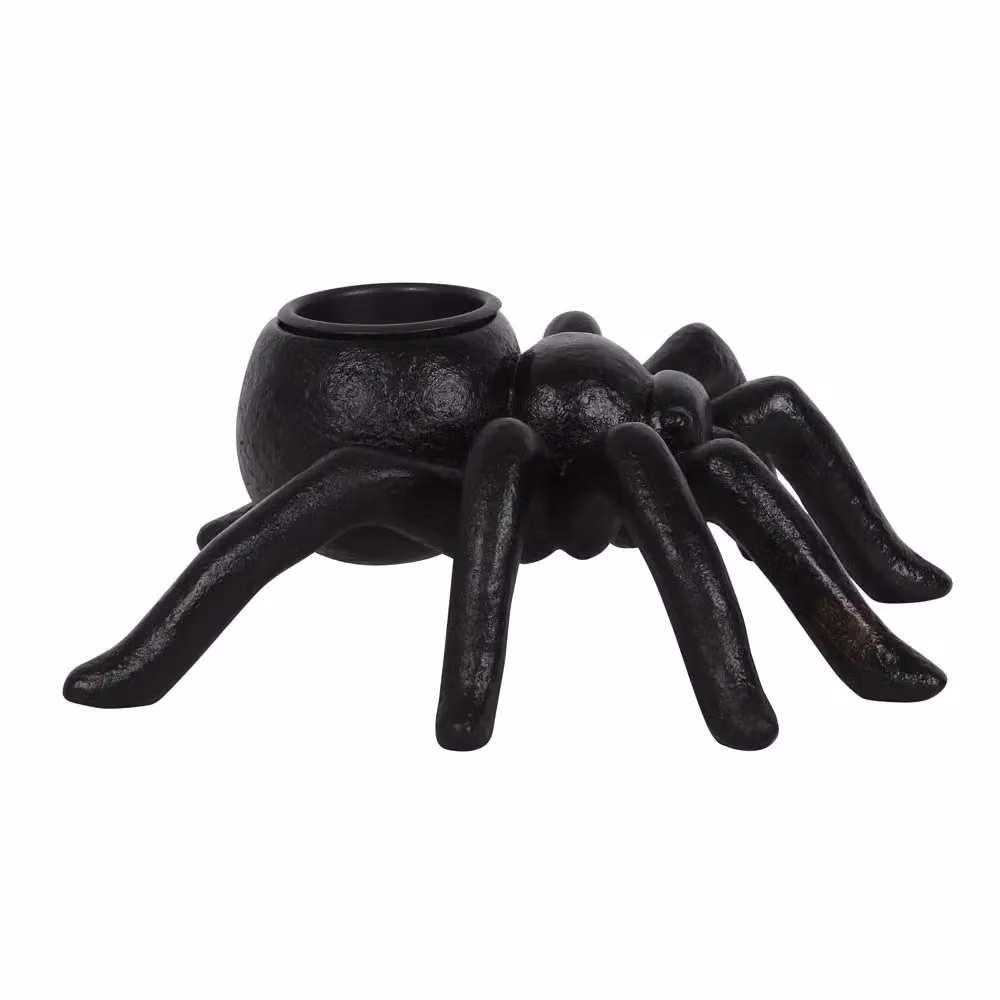 Something Different Spider Tealight Holder in Black – 2