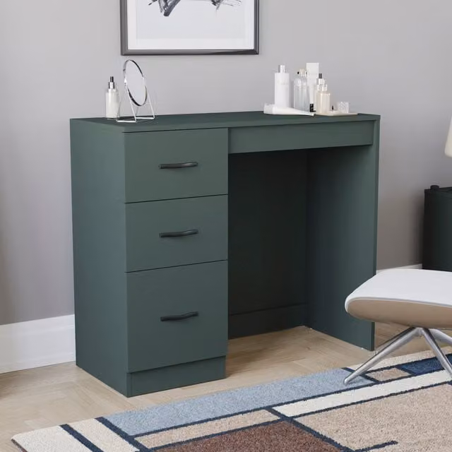 Vida Designs Riano Dressing Table in Jasper Green