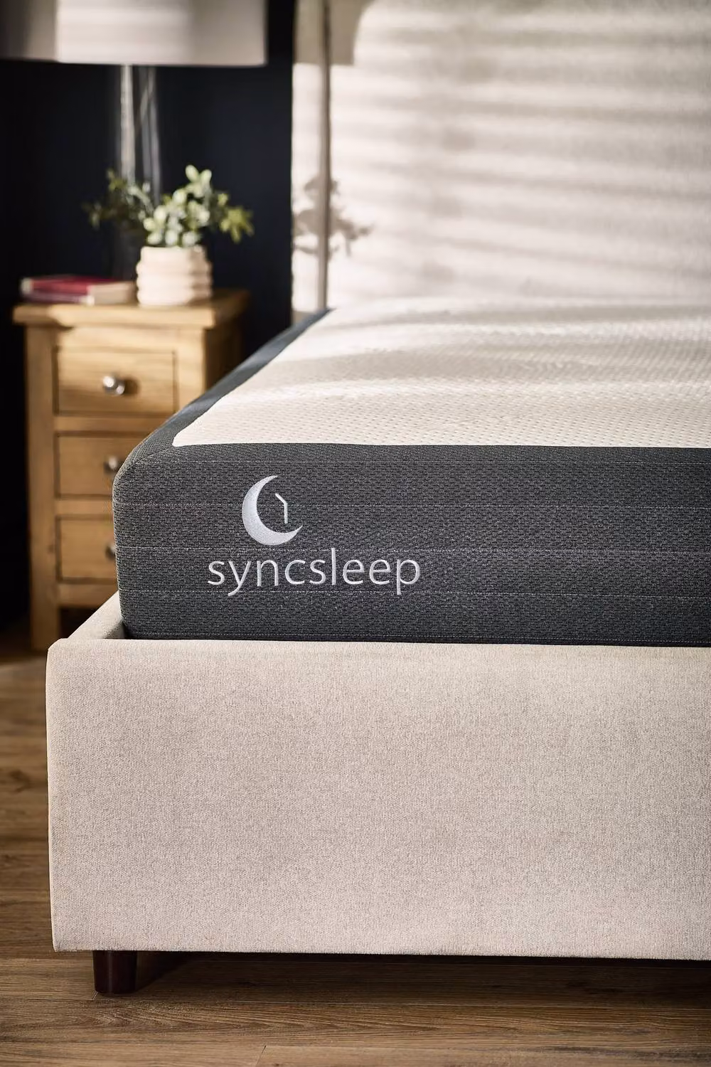 syncsleep Harmony 1500 Hybrid Pocket Spring Mattress with Memory Foam in White, W/D/H: 200 x 200 x 180 cm – 3