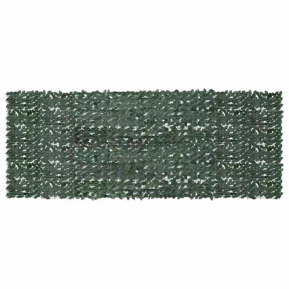 Berkfield Home Green Balcony Cover with Dark Green Leaves, W: 400 cm, H: 150 cm – 2