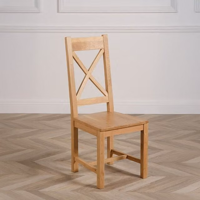 Thats Furniture Berkeley Solid Oak Dining Chairs in Brown
