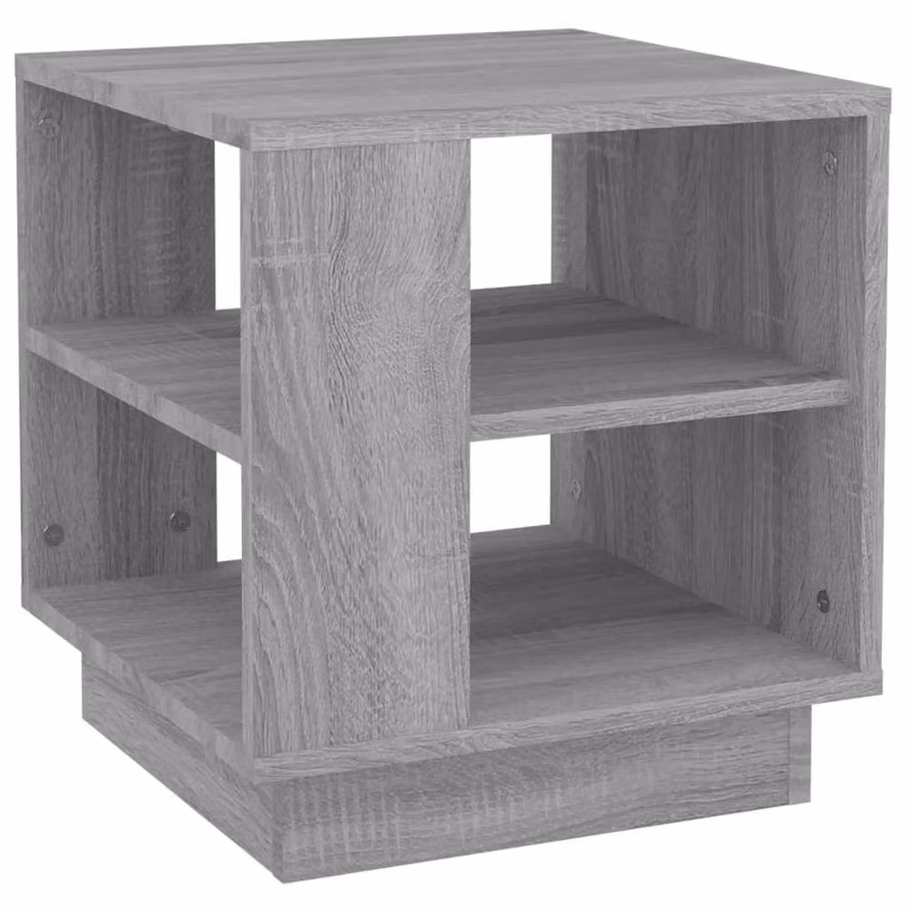 Berkfield Home Grey Sonoma Square Coffee Table, W/D/H: 40 x 40 x 43 cm – 2