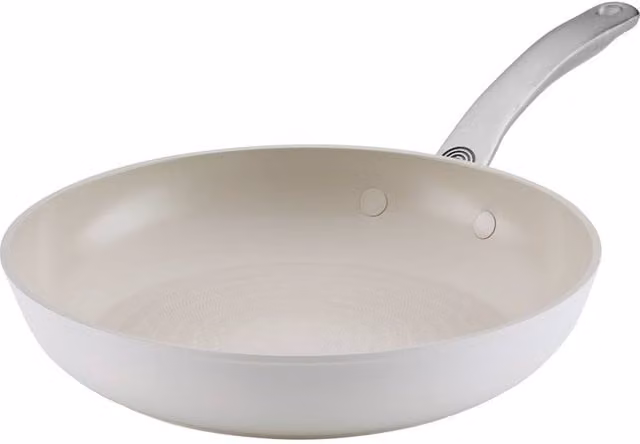 Circulon Halo Ceramic Non Stick Frying Pan, White, 25cm – 1