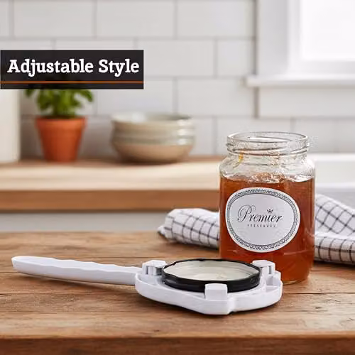 Orsina White Plastic Jar and Bottle Opener – 5