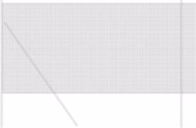 Berkfield Home Modern Welded Wire Fence, Grey Steel, 1 x 100 m – 1