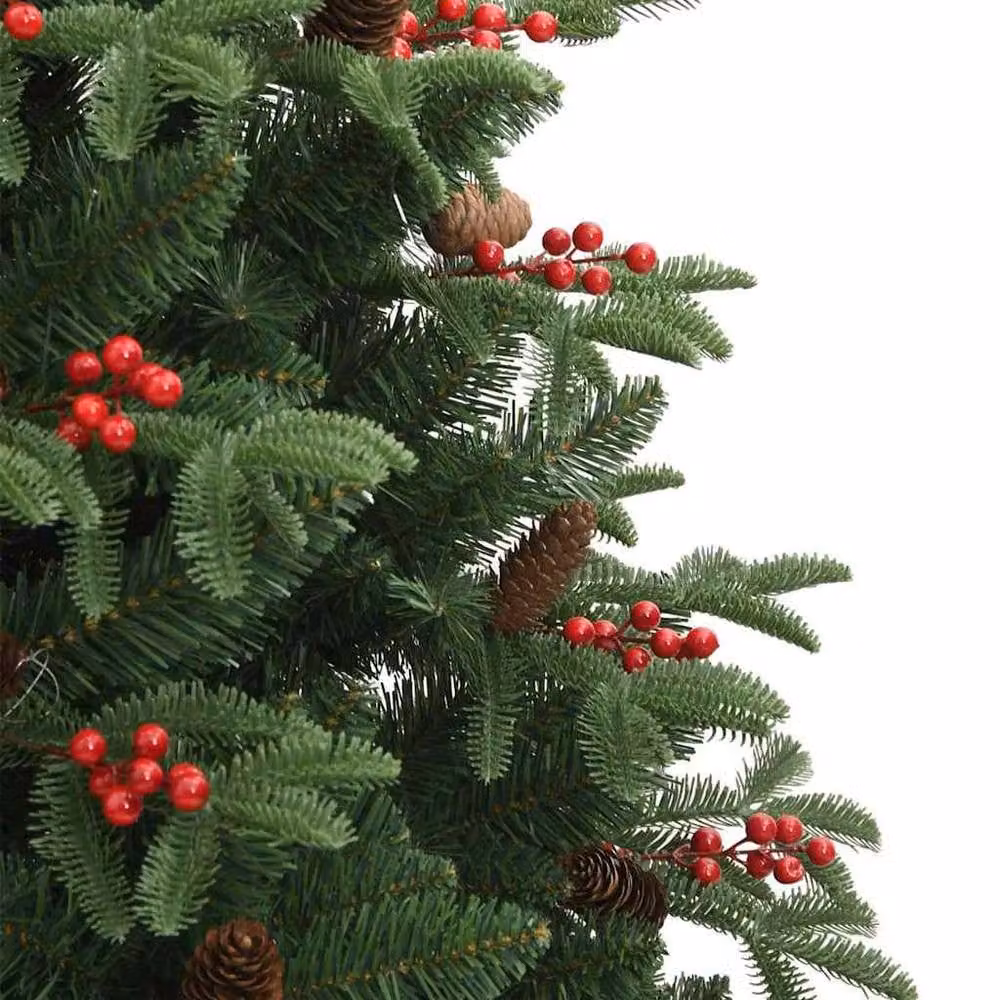 Berkfield Home Artificial Christmas Tree with 300 LEDs in Green, Height: 180 cm – 4