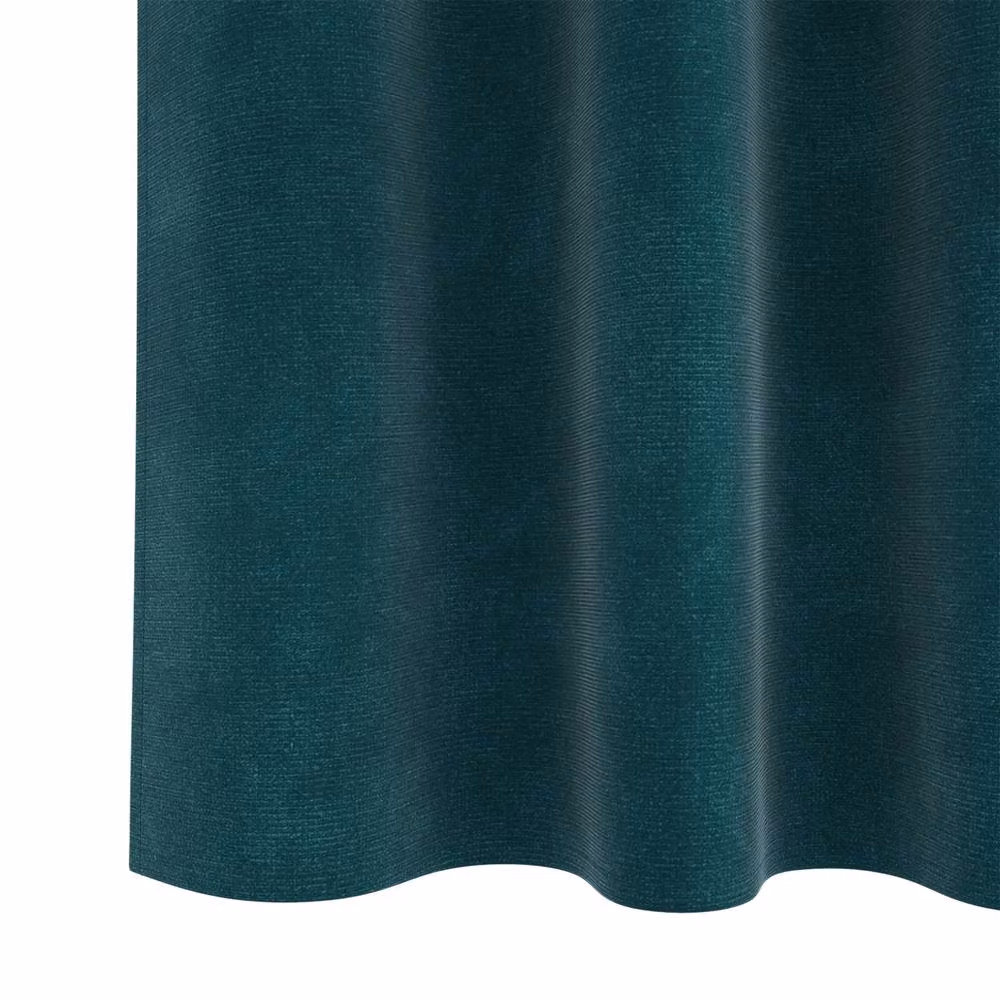Berkfield Home Dark Green Velvet Blackout Curtains with Top Tape, 2 Pack – 5