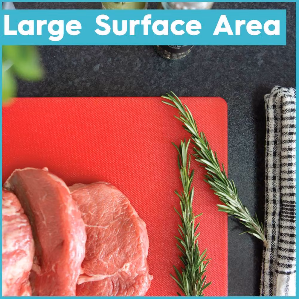 Argon Tableware White Plastic Rectangular Chopping Board W: 45 cm, D: 30 cm – 2