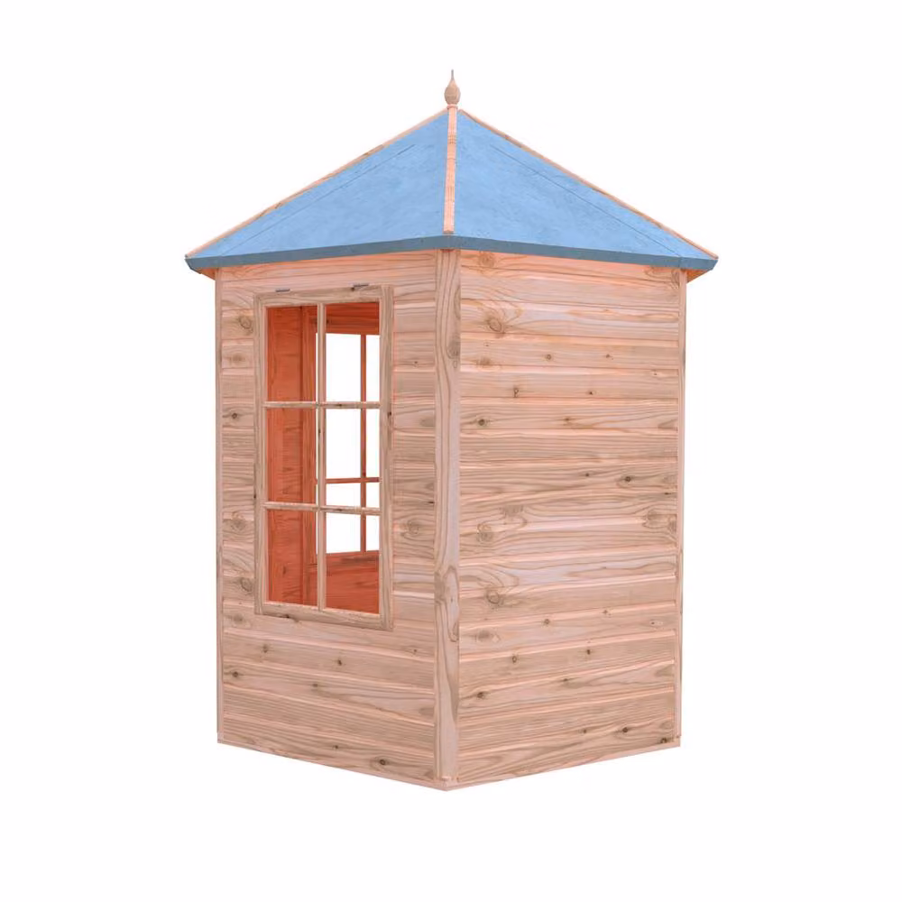 Shires Shiplap Garden Summerhouse in Beige, W: 186.7 cm, D: 267.5 cm, H: 215.6 cm