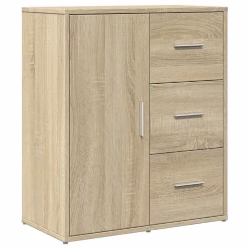 vidaXL Modern Sideboard in Brown, W/D/H: 60 x 31 x 70 cm – 1