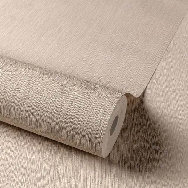 Grandeco Matisse Textured Wallpaper in Medium Beige with Abstract Brushstroke Effect – 1