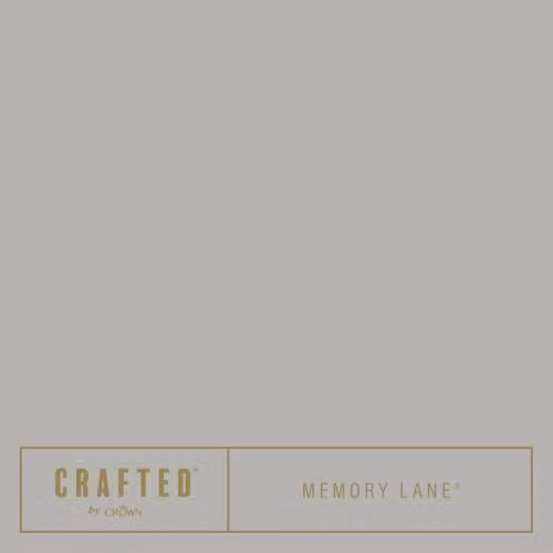 Crown Memory Lane Matt Emulsion Paint Tester Sample, Beige and Grey, 125ml – 3