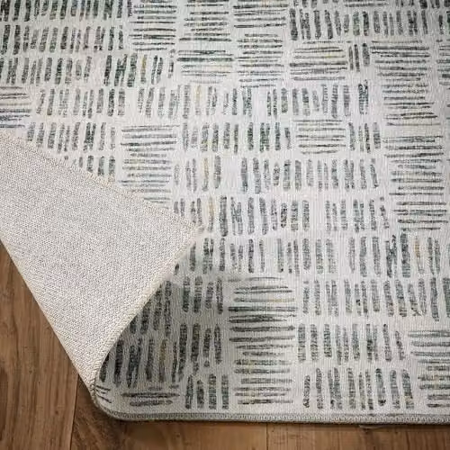 Phoenox Textiles Limited Origins Verona Washable Chenille Rug, Grey, W: 160 cm, L: 230 cm – 3