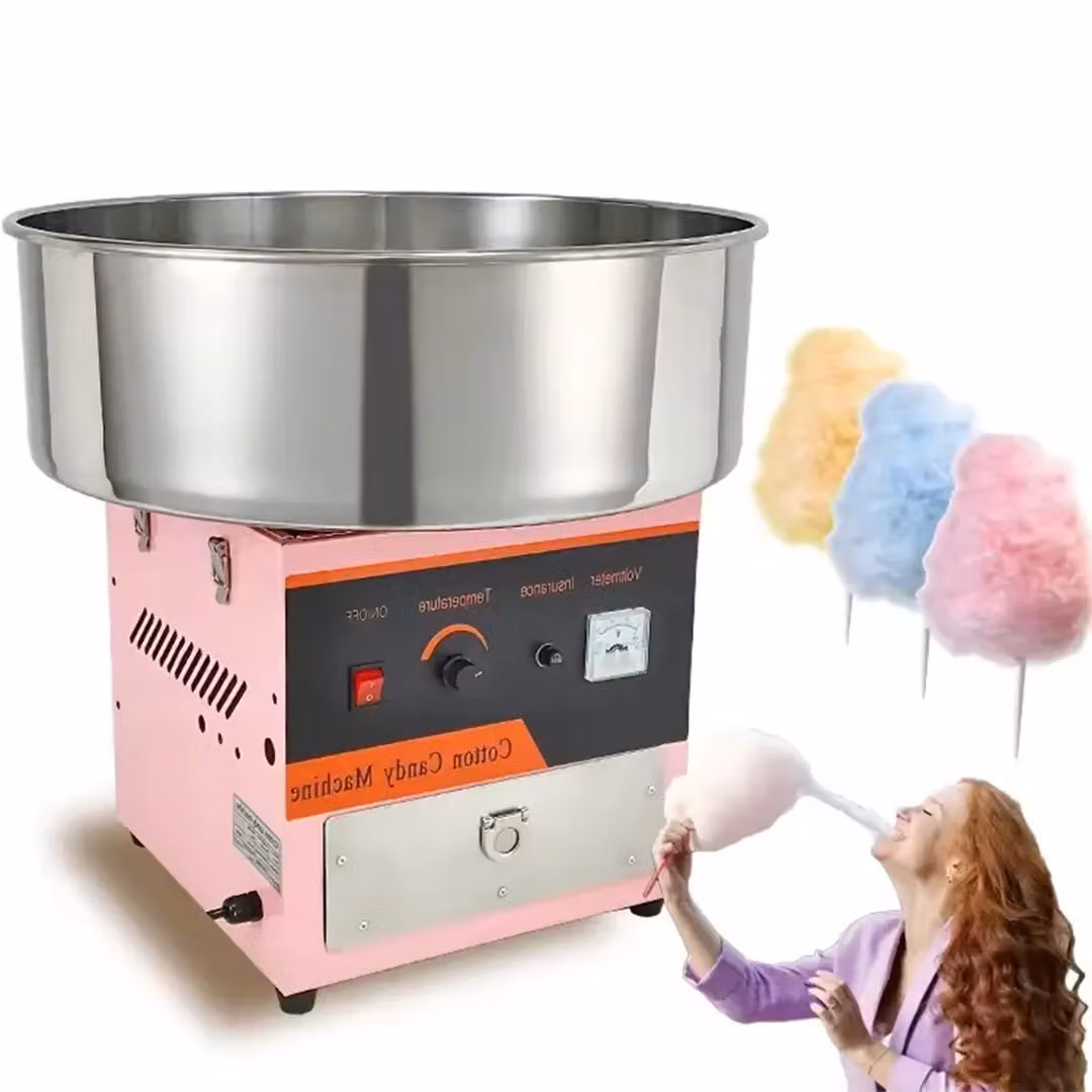 SPETLEK Commercial Electric Party Candy Floss Machine with Digital Display in Pink – 5