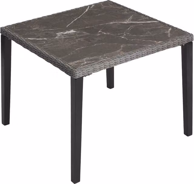 tectake Tarent Grey Modern Garden Table