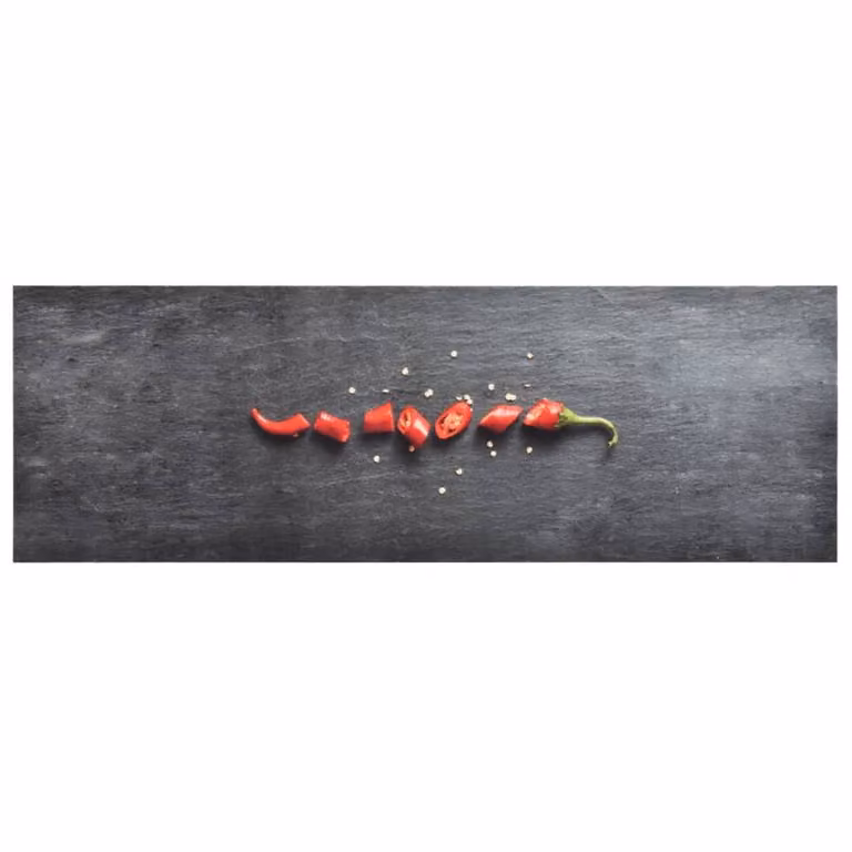 Berkfield Home Pepper Washable Kitchen Carpet, Multicolour, W: 60 cm, L: 300 cm