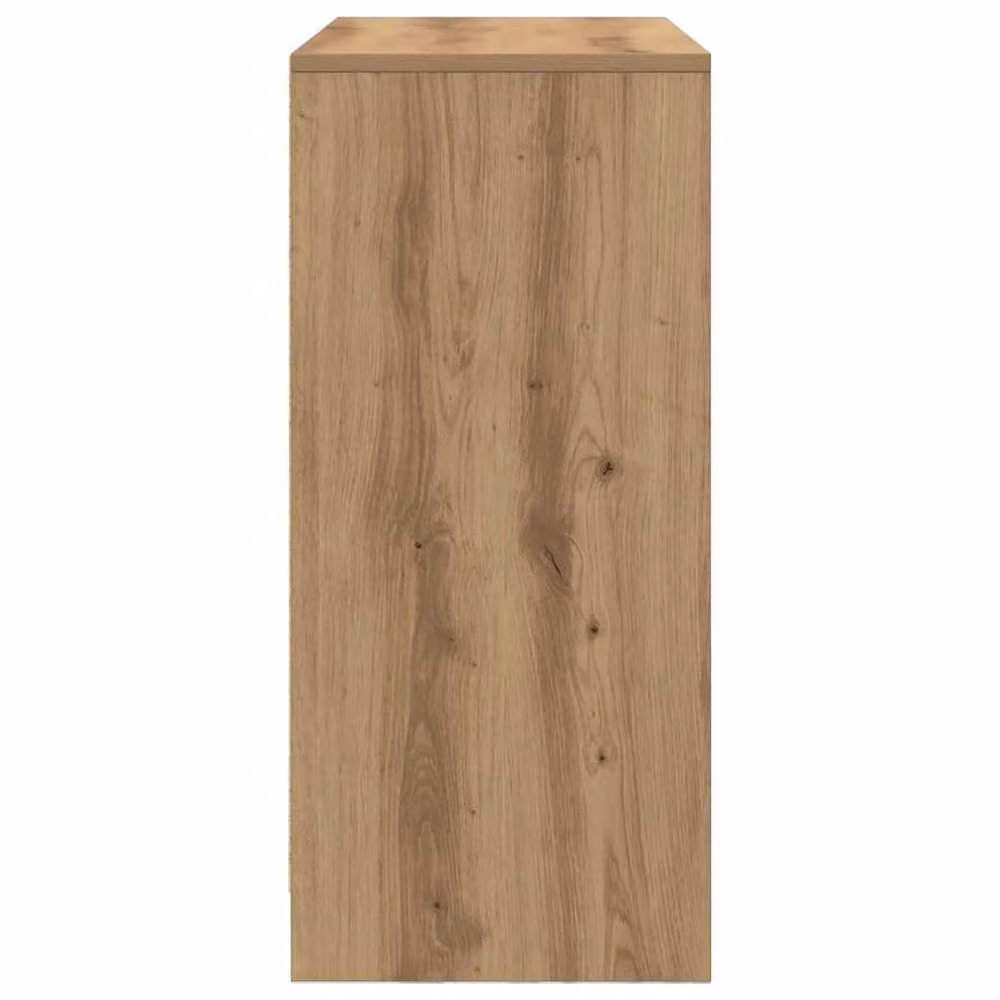 Berkfield Home Artisan Oak Sideboard with Drawers and Doors in Brown W/D/H: 70.5 x 34 x 74.5 cm – 3