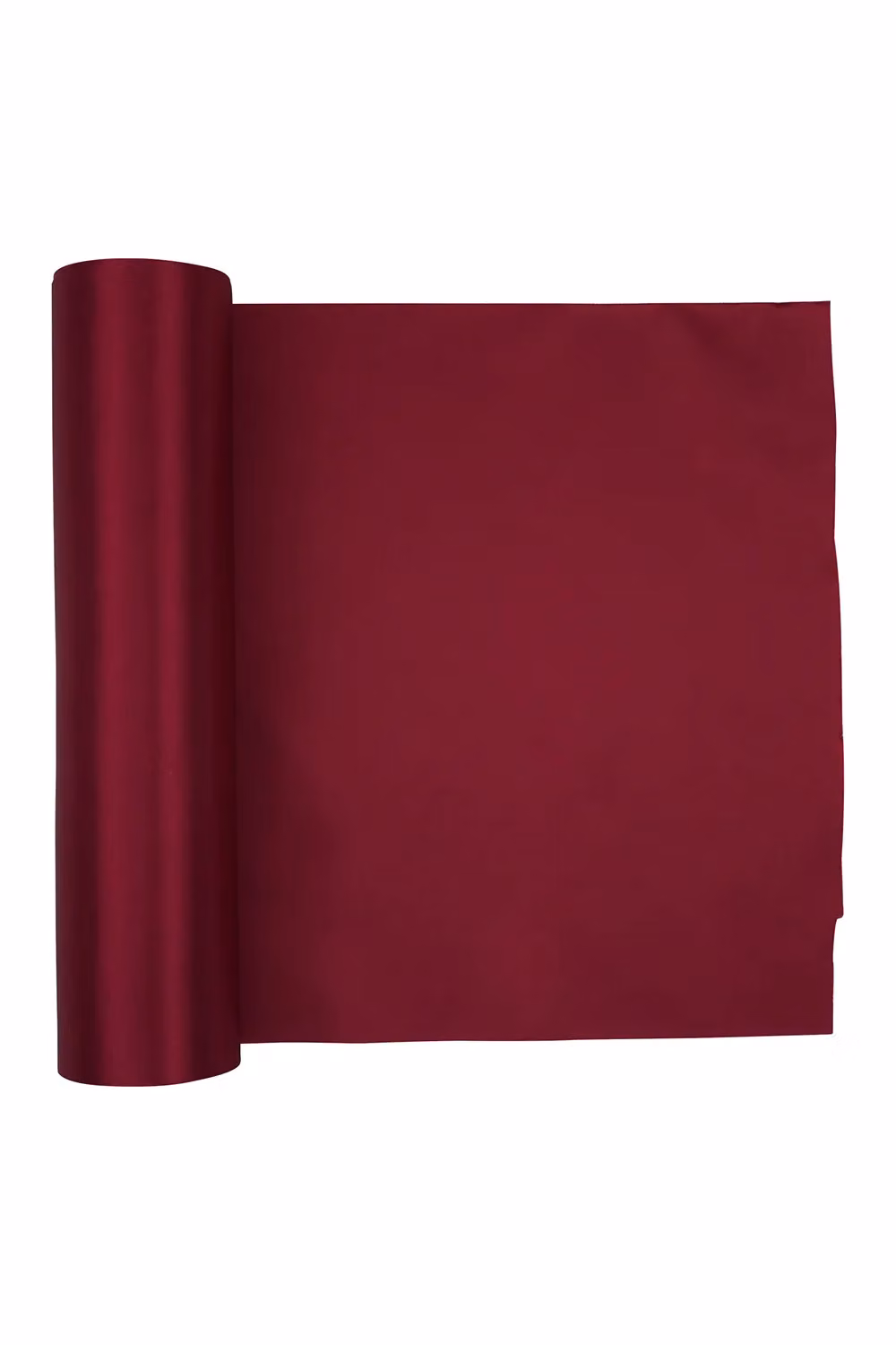 Neel Blue Solid Satin Fabric Roll in Burgundy for Wedding Décor and Drapery, W: 20 cm, H: 29 cm – 2