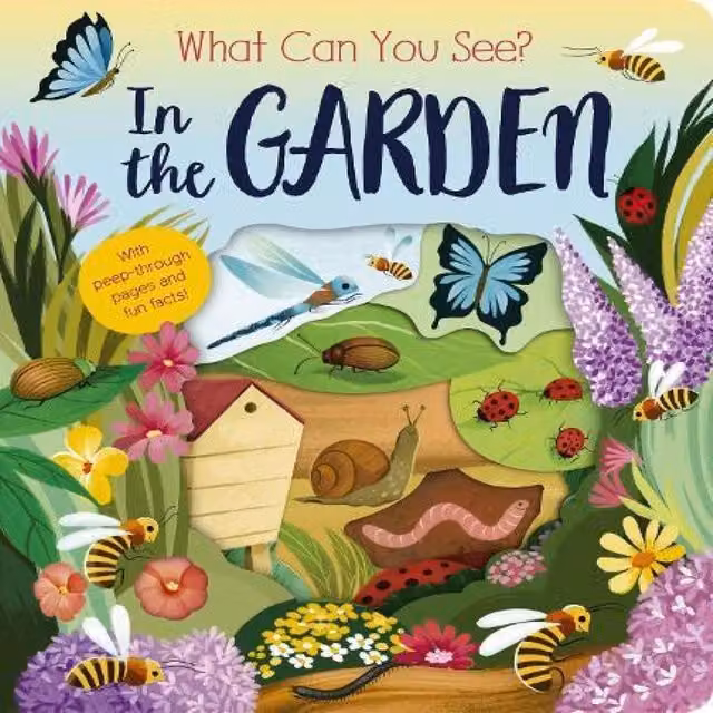 What Can You See? In the Garden Board Book by Rosamund Lloyd, Multicolour