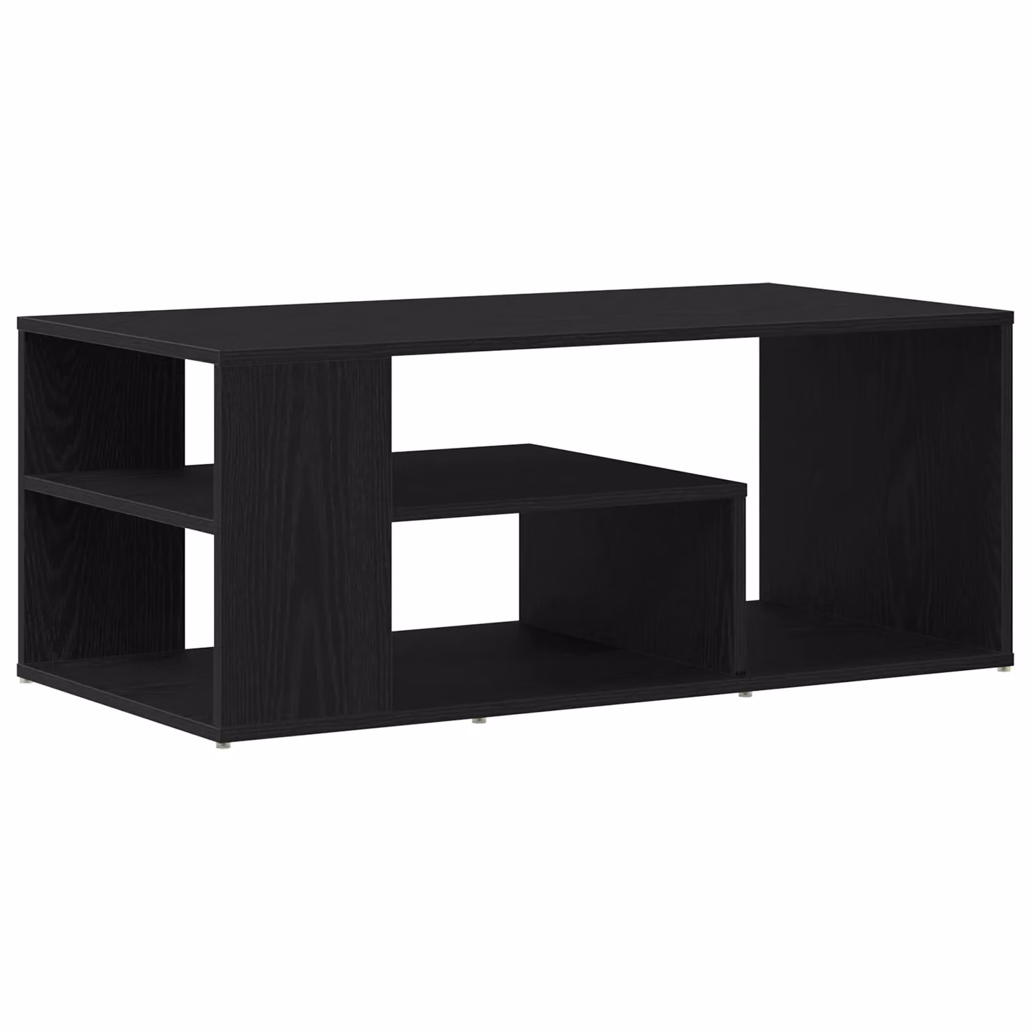 Berkfield Home Modern Black Oak Coffee Table, W/D/H: 100 x 50 x 40 cm – 2