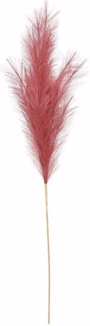 KDMD Luxury Mixed Red and Pink Artificial Pampas Rose Flowers for Boho Wedding Decor