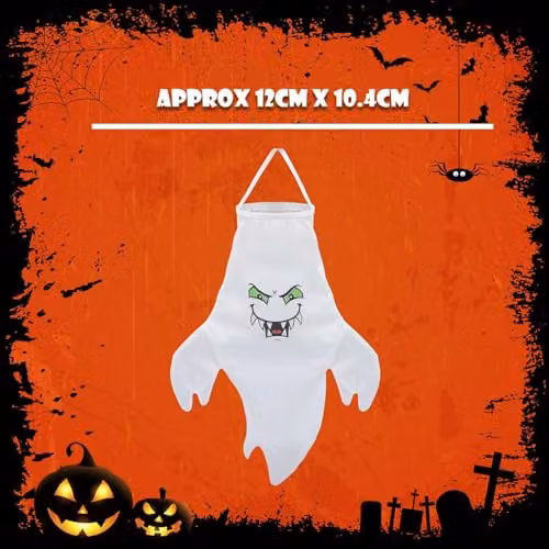 VFM e-Store White Hanging Ghost Decoration for Halloween Parties – 3
