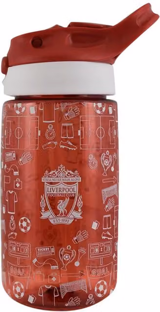 Liverpool FC Water Bottle, Red, 480ml