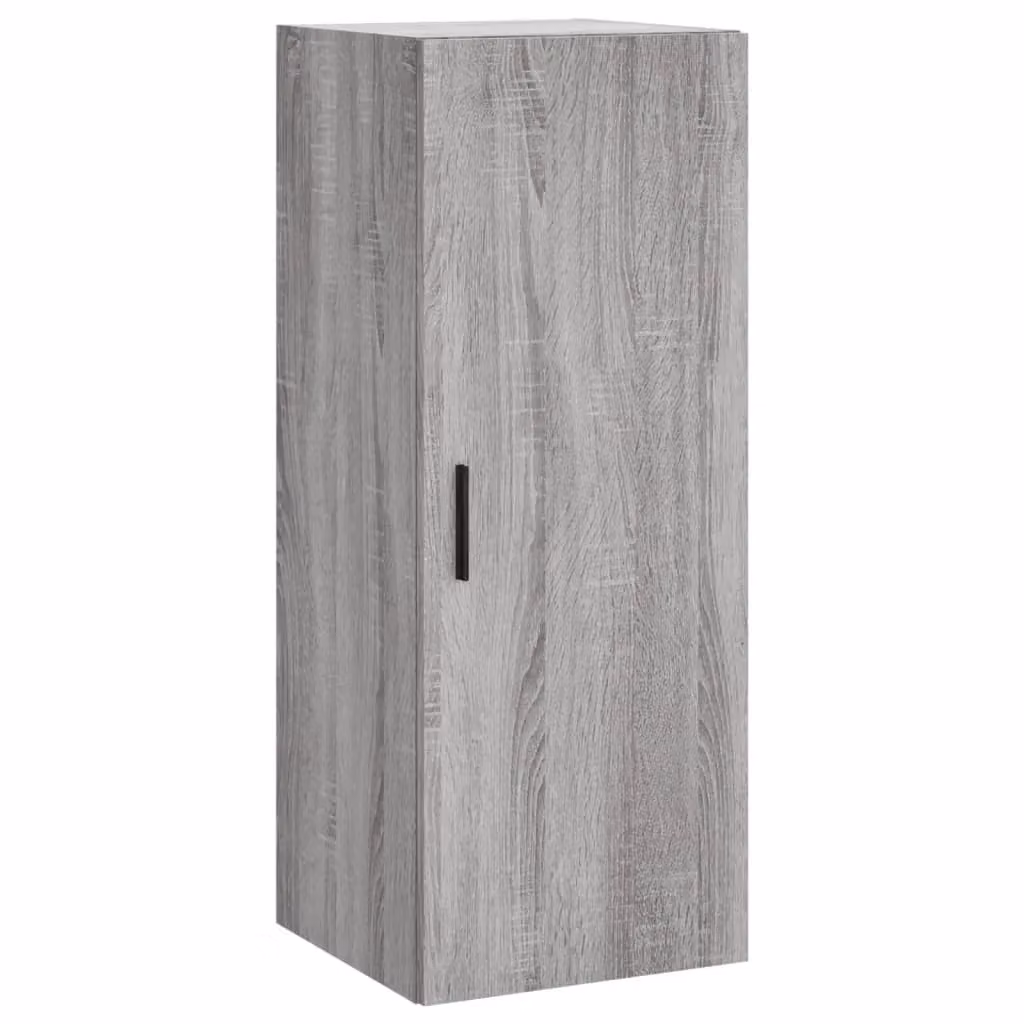Berkfield Home Wall Mounted Cabinet in Grey Sonoma, W/D/H: 34.5 x 34 x 90 cm – 2