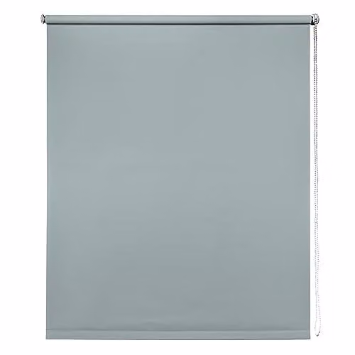 New Edge Blinds Duck Egg Blue Thermal Blackout Roller Blind, Width: 75 cm, Height: 165 cm