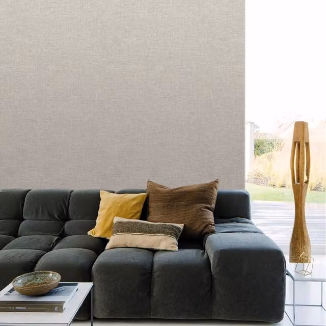 Grandeco Adana Textured Abstract Wallpaper in Beige