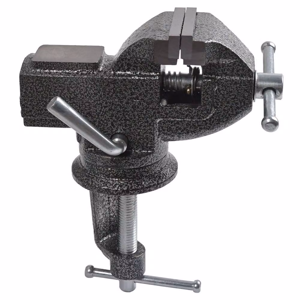 NESTLUNE 80mm Mechanic Clamp-on Universal Bench Vise in Grey – 2