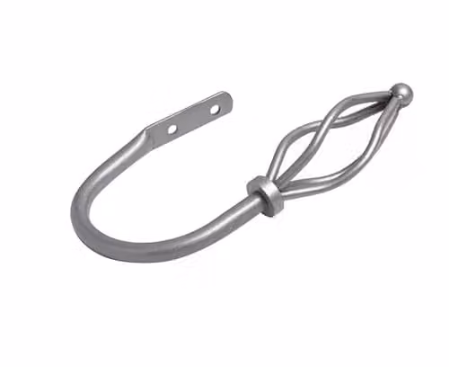 Speedy Metal County Crown Holdback Bracket, Pack of 2, Silver