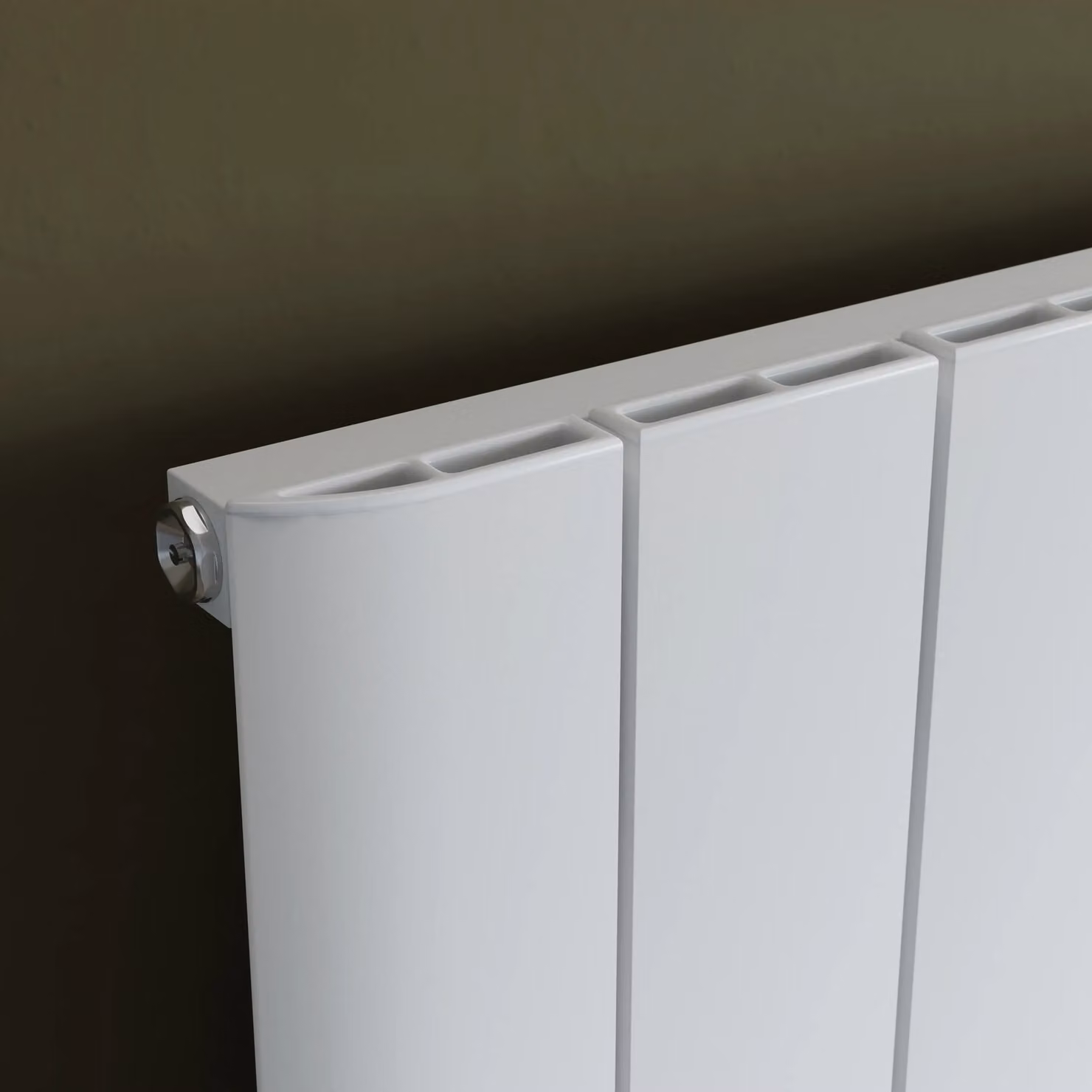 Agadon Paris Designer Aluminium Radiator in White, W/H: 180 x 56.5 cm – 3