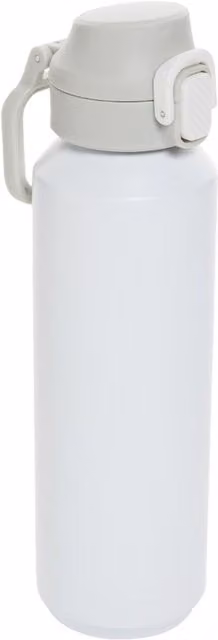 XD Design Lockable Stainless Steel Sports Bottle, White, 600ml